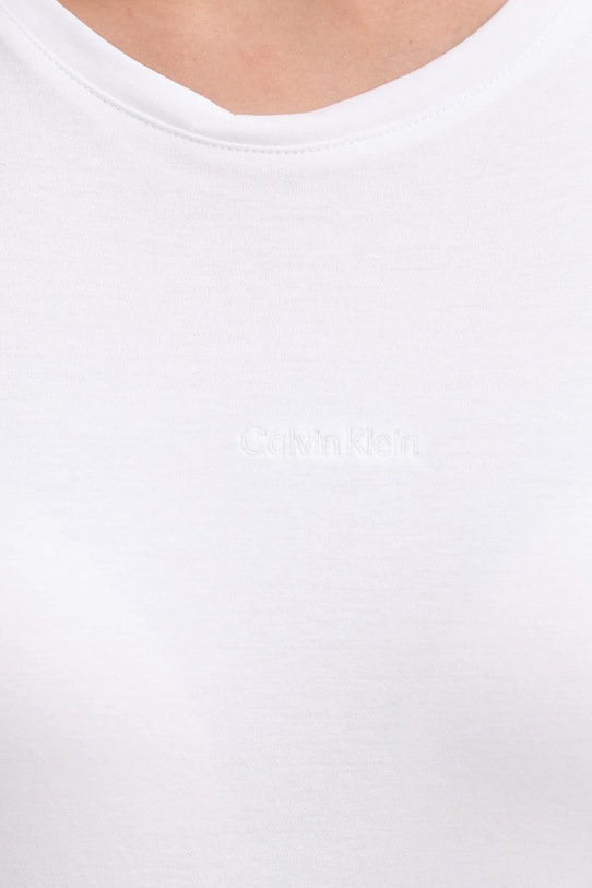 Calvin Klein t-shirt bawełniany LV044E205G biały
