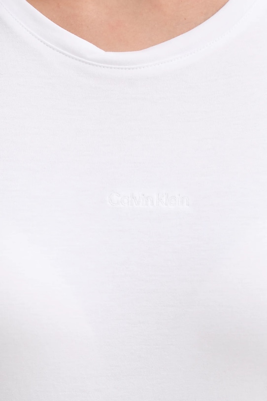 Calvin Klein t-shirt bawełniany LV044E205G biały
