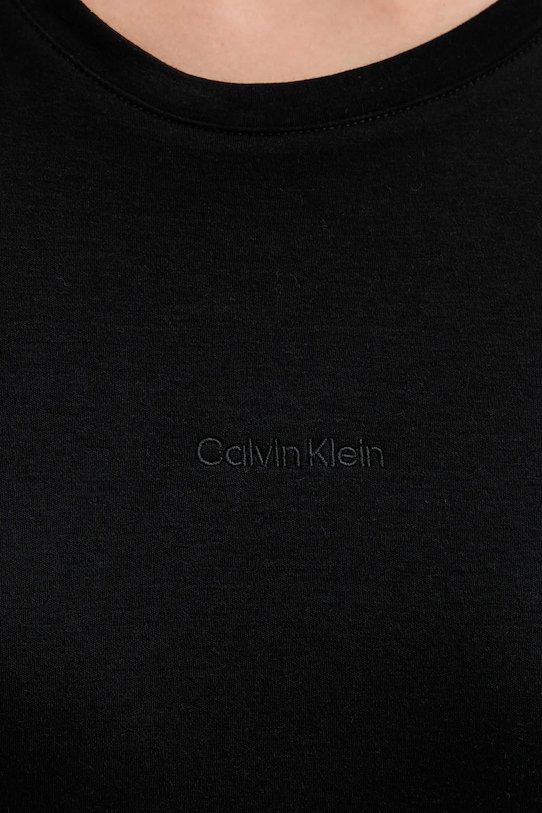 Calvin Klein t-shirt bawełniany LV044E205G czarny