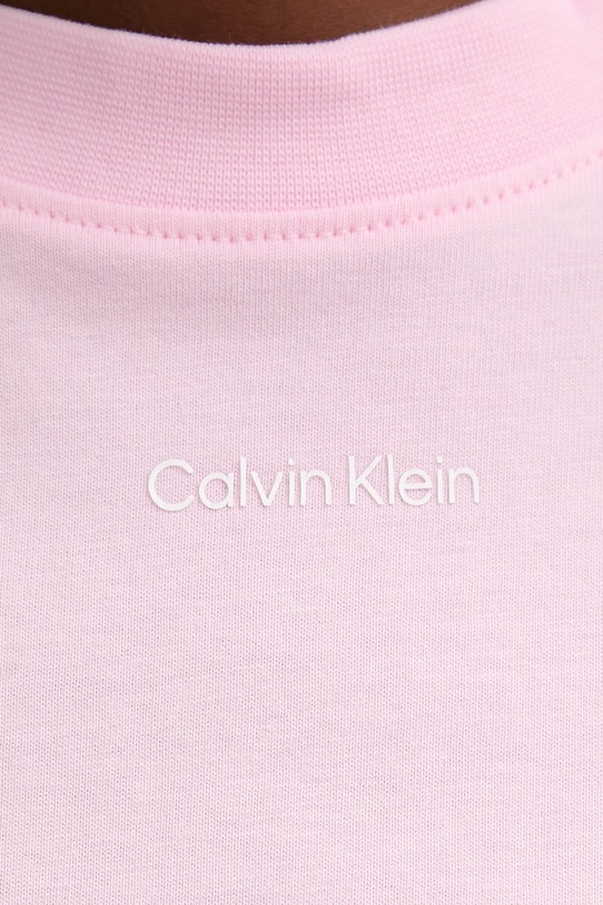 Calvin Klein t-shirt bawełniany LV147C857G różowy