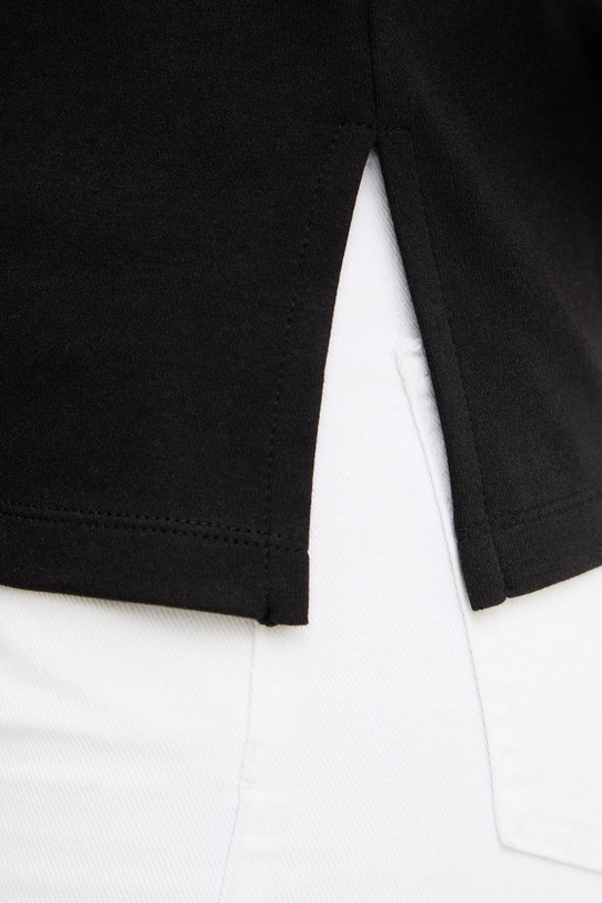 Karl Lagerfeld t-shirt bawełniany B1W17008 czarny