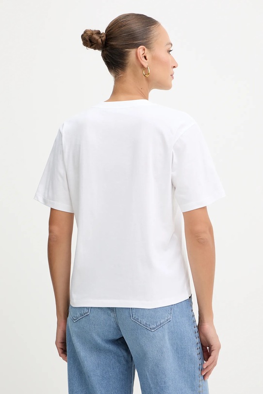 Îmbrăcăminte Karl Lagerfeld tricou din bumbac B1W17031 alb