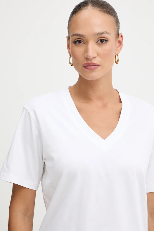 Karl Lagerfeld tricou din bumbac alb B1W17031