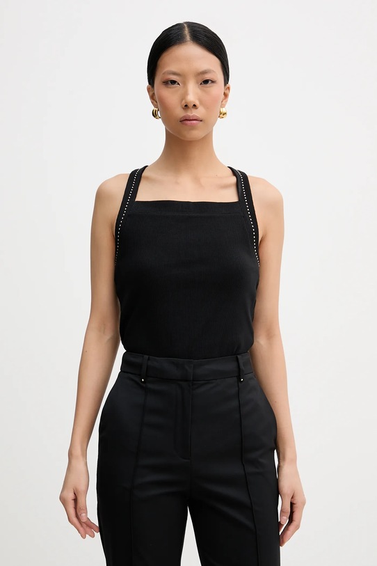 Karl Lagerfeld top animal czarny B1W17022