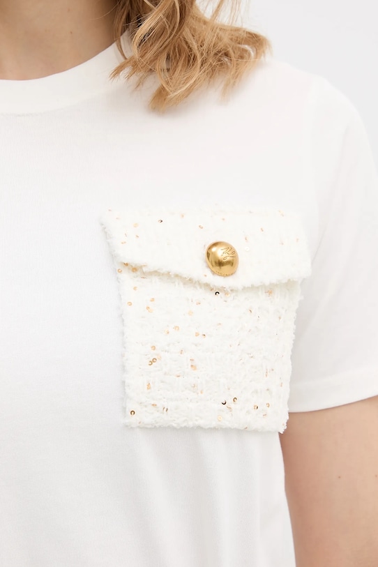 Majica kratkih rukava Karl Lagerfeld B1W17089 bež