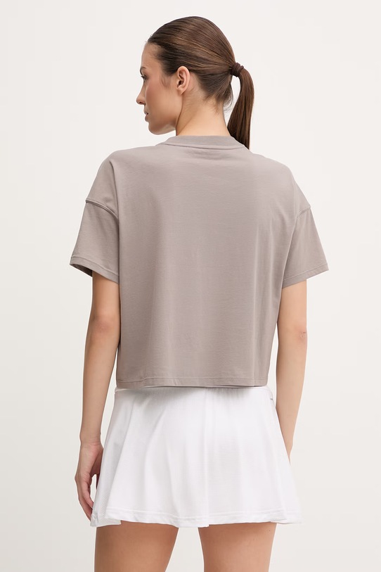 Oblečenie Bavlnené tričko Dkny DP6T1662 béžová