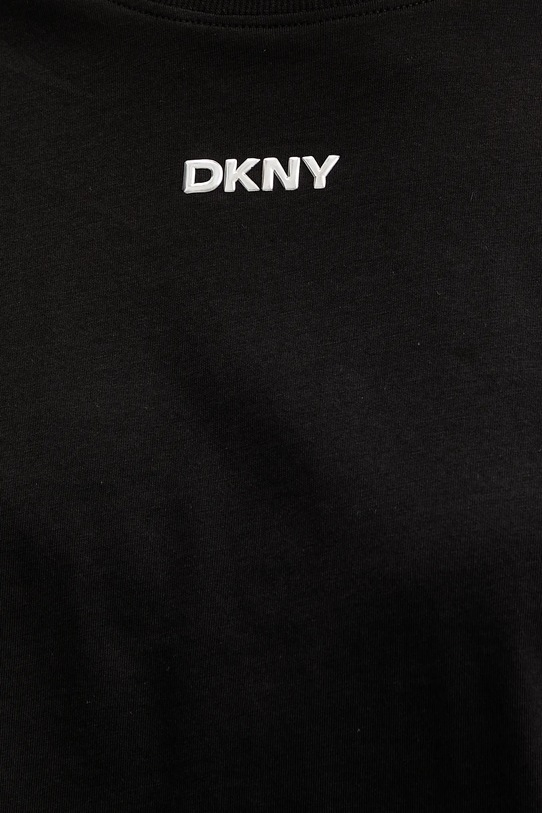 Dkny t-shirt bawełniany DP6T1662 czarny