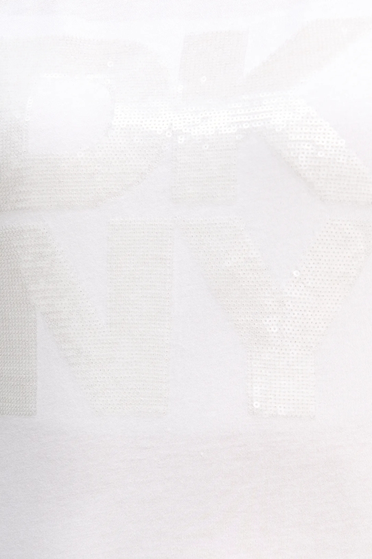 Dkny t-shirt DJ6T1684 biały