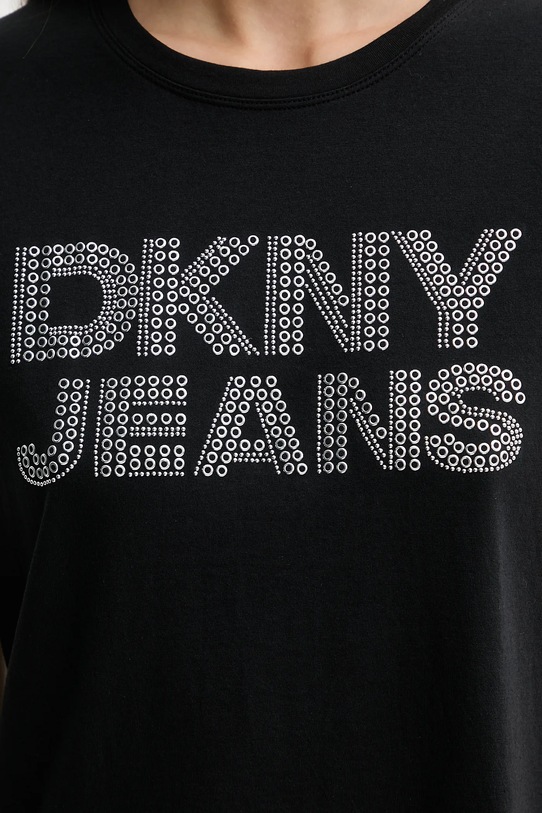 Dkny t-shirt DJ6T1692 czarny