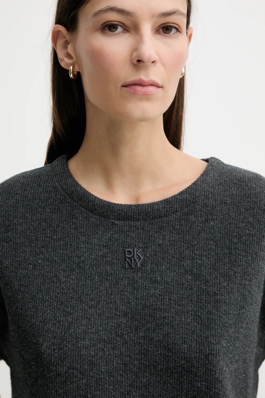 Dkny t-shirt szary DJ6T1671