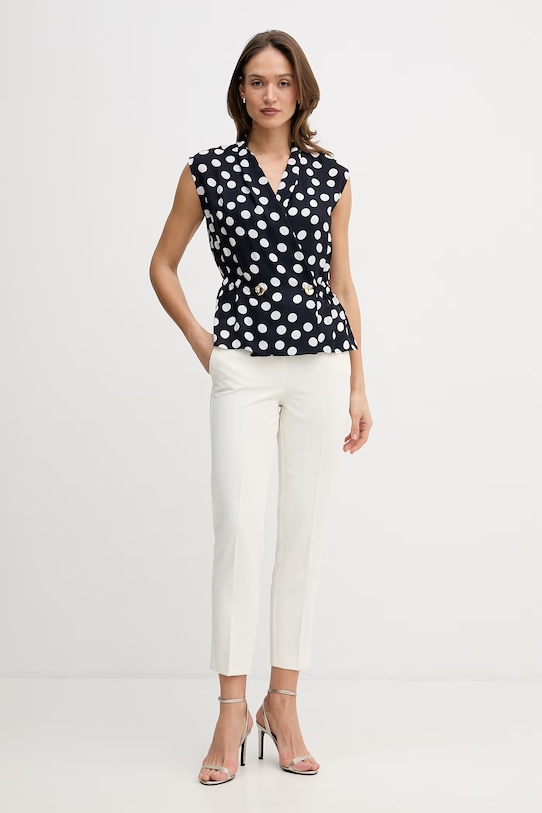 Joseph Ribkoff сорочкова блузка жіноча 261250 темно-синій SS26