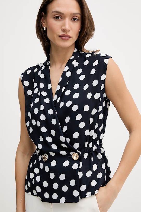 Joseph Ribkoff сорочкова блузка жіноча темно-синій 261250