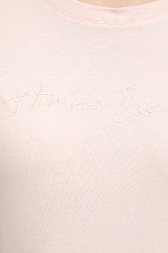 Armani Exchange t-shirt bawełniany XW000839.AF10356. różowy