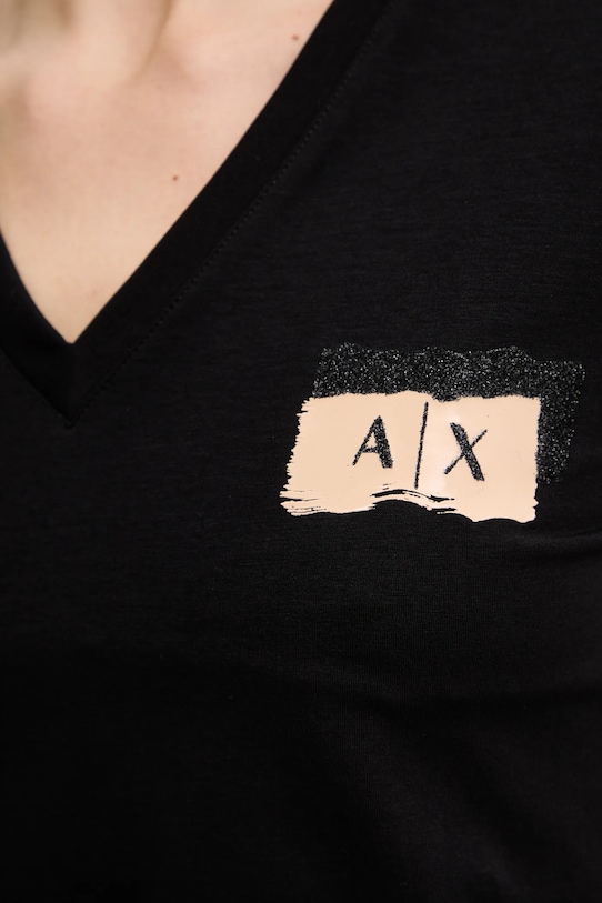 Armani Exchange t-shirt XW001803.AF16294 czarny