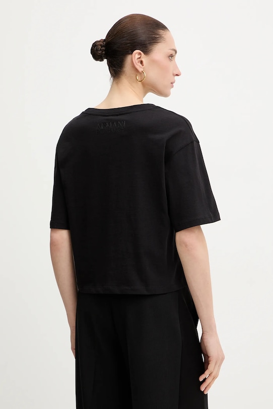 Odzież Armani Exchange t-shirt bawełniany XW001836.AF10356 czarny