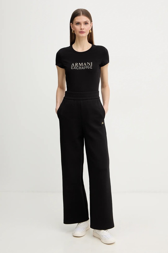 Armani Exchange t-shirt XW001837.AF16294 czarny SS26