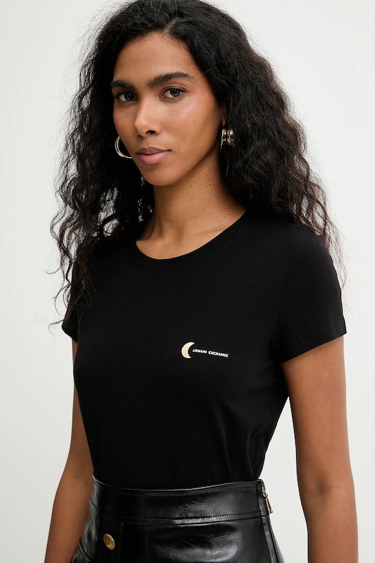 Tričko Armani Exchange čierna XW001849.AF16294