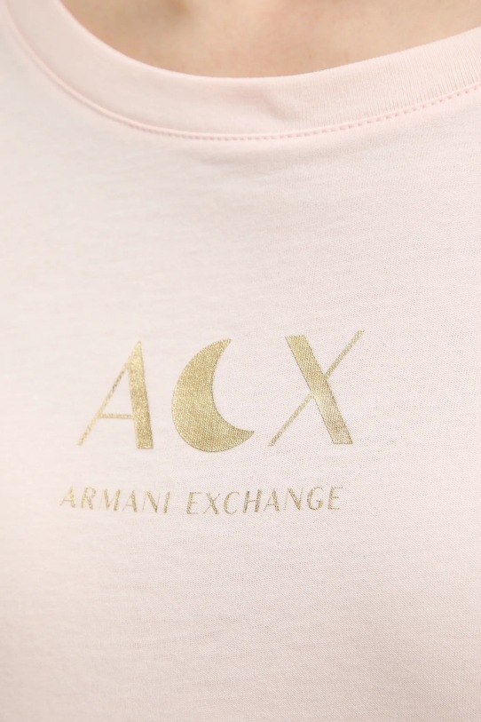 Bavlnené tričko Armani Exchange XW001850.AF10356 béžová
