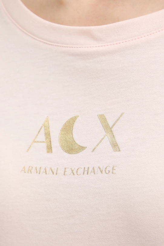 Bavlnené tričko Armani Exchange XW001850.AF10356 béžová