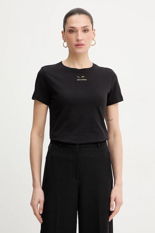 Armani Exchange t-shirt bawełniany bawełna czarny XW001856.AF10356