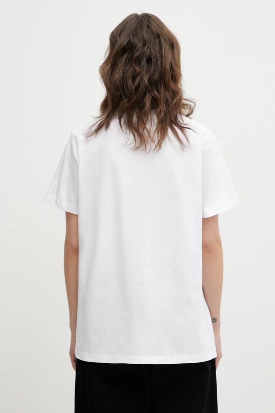 Odzież GANNI t-shirt bawełniany A1050057 A1050057 biały