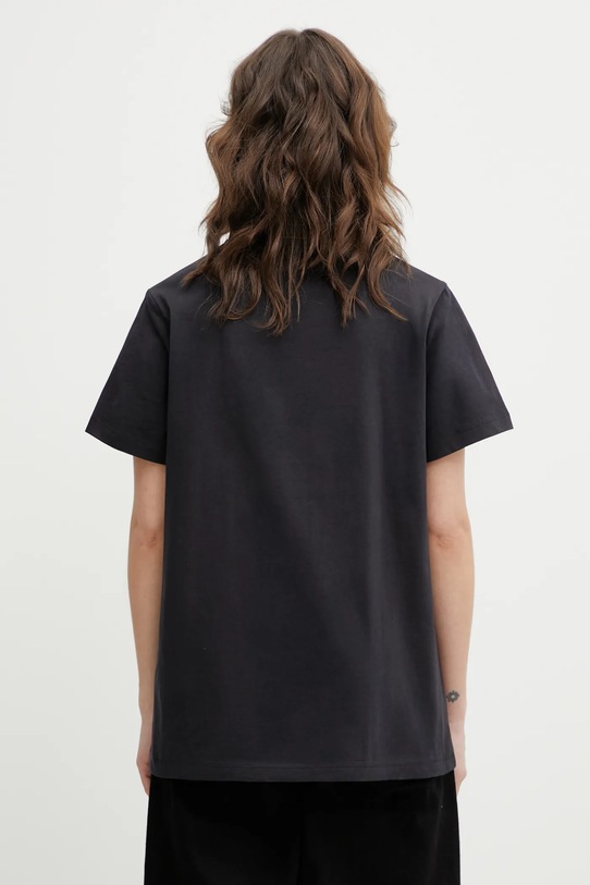 Odzież GANNI t-shirt bawełniany A1050057 czarny