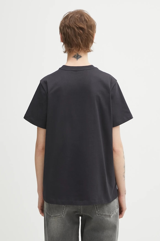 Odzież GANNI t-shirt bawełniany A1050061 szary