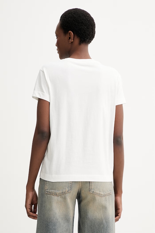 Îmbrăcăminte ZADIG&VOLTAIRE tricou din bumbac JWTS02871 bej