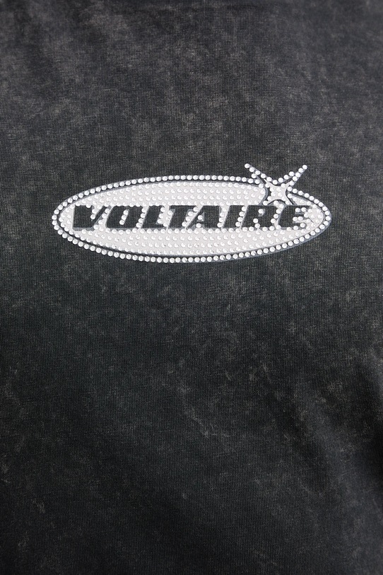 ZADIG&VOLTAIRE t-shirt bawełniany JWTS02840 szary