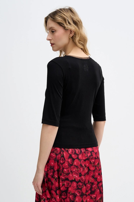 Odzież Never Fully Dressed t-shirt Cherry Teddy NFDTO2102 czarny