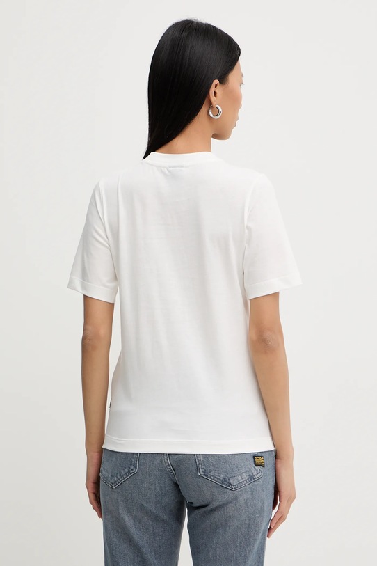 Odzież G-Star t-shirt bawełniany D27104.336 beżowy