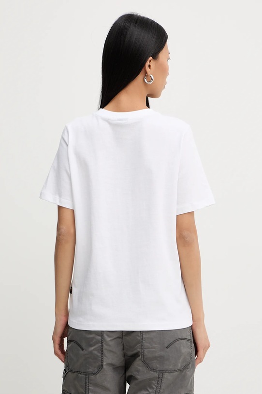 Odzież G-Star t-shirt bawełniany D27976.C336 biały