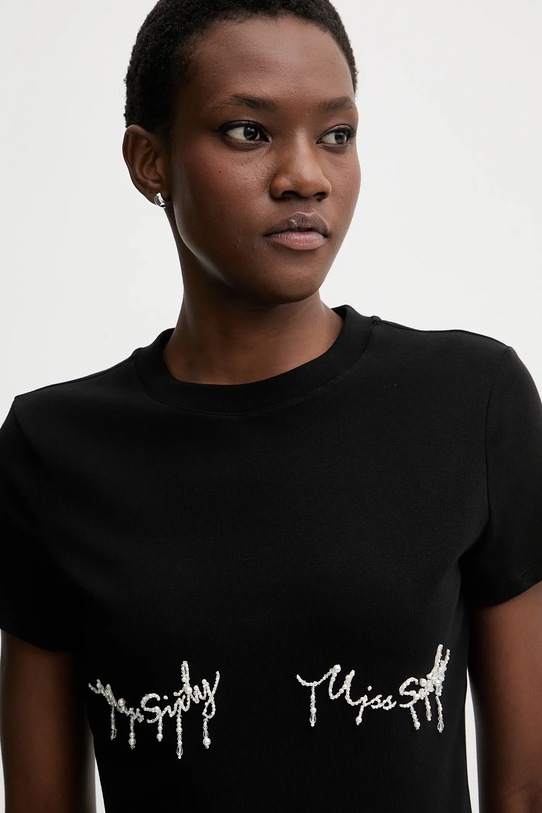 Miss Sixty t-shirt czarny 6S3SJ00800