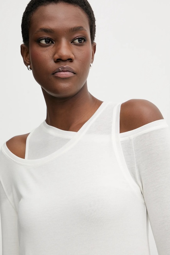 Miss Sixty longsleeve z dodatkiem wełny 6S4SJ06300 beżowy