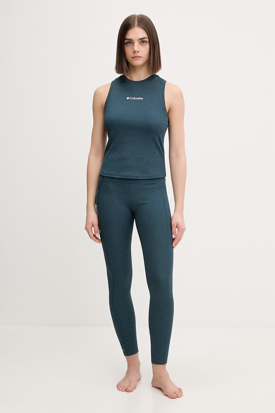 Columbia top sportowy 2155342 turkusowy SS26