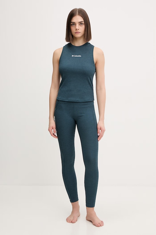 Columbia top sportivo 2155342 turchese SS26