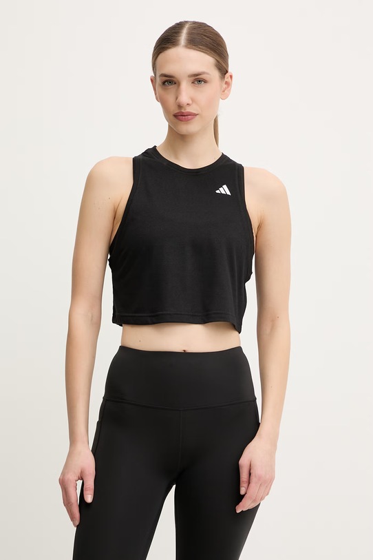 adidas Performance top treningowy We Tank pozostałe czarny JF1025
