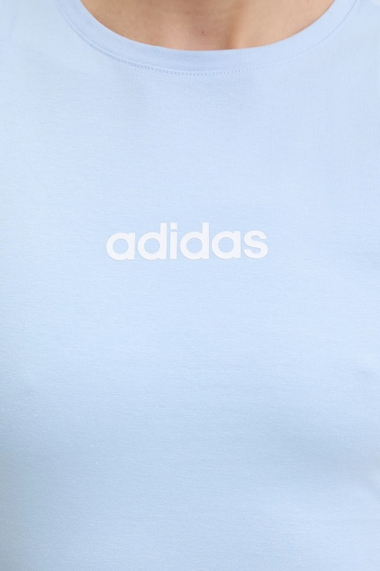 adidas top JG8627 niebieski