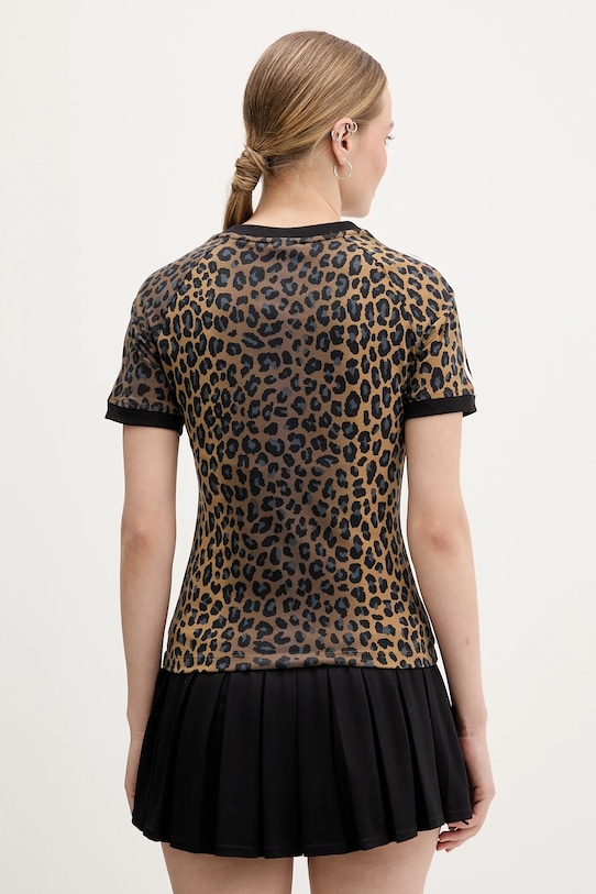 Odzież adidas Originals t-shirt Cali JW7304 brązowy