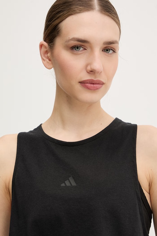 adidas Performance top treningowy Motion Essentials czarny JX7513