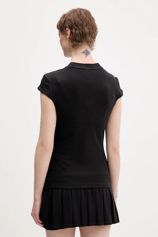 Odzież adidas t-shirt Essentials Rib Cap JZ0278 czarny