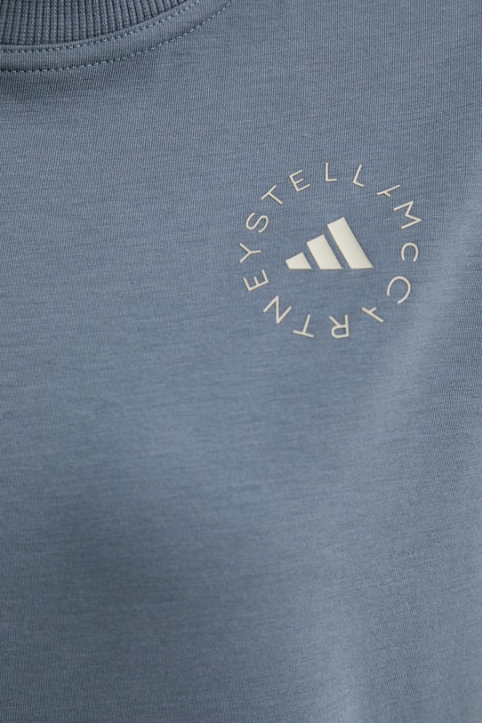 adidas by Stella McCartney t-shirt damski JZ0688 niebieski