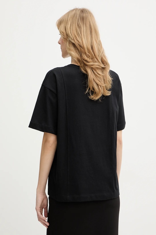 Odzież Pinko t-shirt bawełniany 105665.A326 czarny