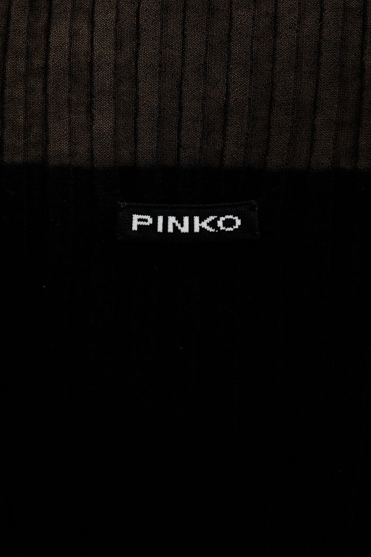 Top s příměsí vlny Pinko 106318.A34B černá