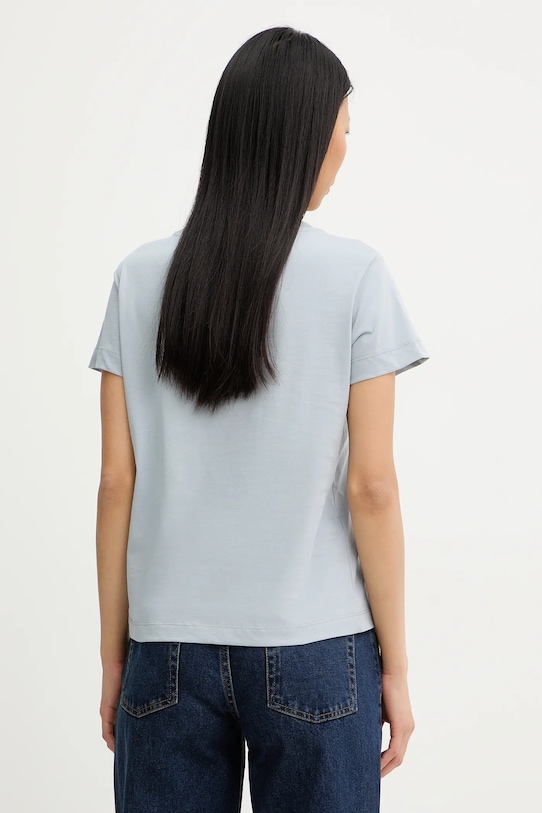 Oblečení Bavlněné tričko Pinko 100373.A34F modrá