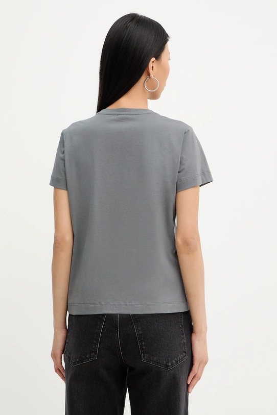 Ρούχα Βαμβακερό μπλουζάκι Pinko 100535.A33F γκρί