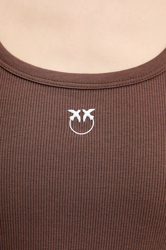 Pinko top 100807.A338 brązowy