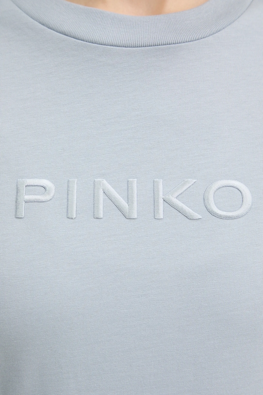 Pinko t-shirt bawełniany 101752.A339 niebieski