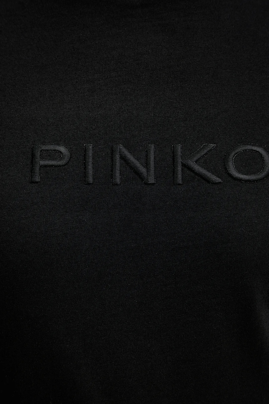 Pinko t-shirt bawełniany 101752.A339 czarny