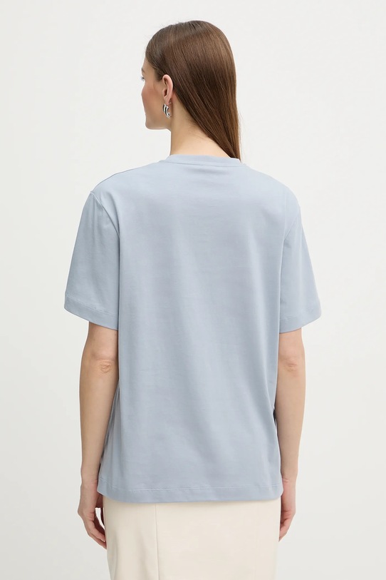 Odzież Pinko t-shirt bawełniany 105526.A33F niebieski